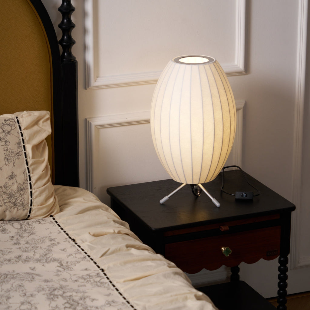 Table Lamp with Silver Base — Table Lamp | Maison Monashee — view 17