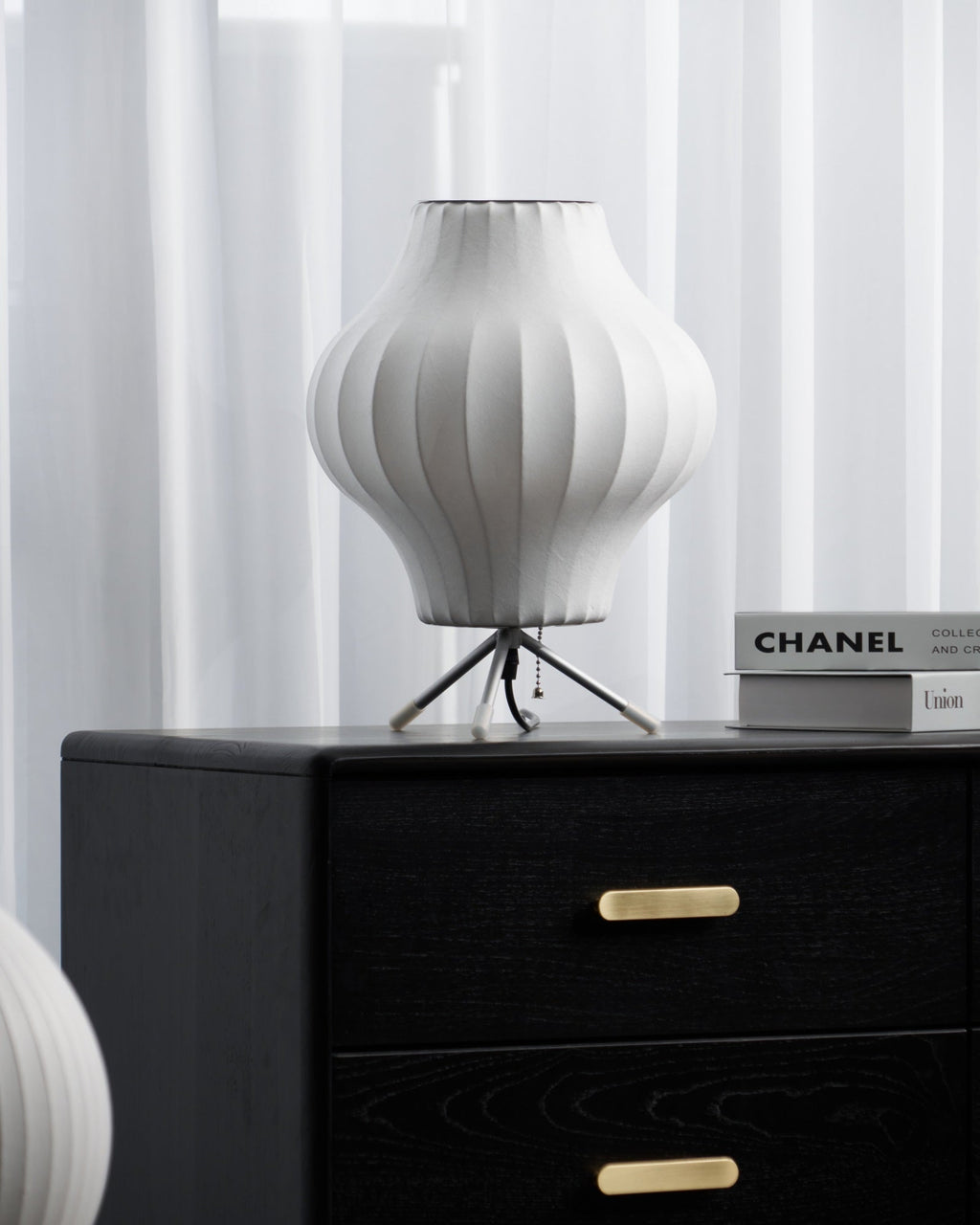 Table Lamp with Silver Base — Table Lamp | Maison Monashee — view 93