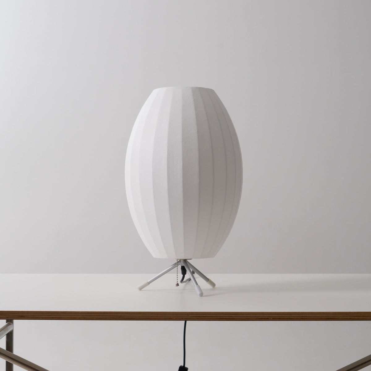 Table Lamp with Silver Base — Table Lamp | Maison Monashee — view 100