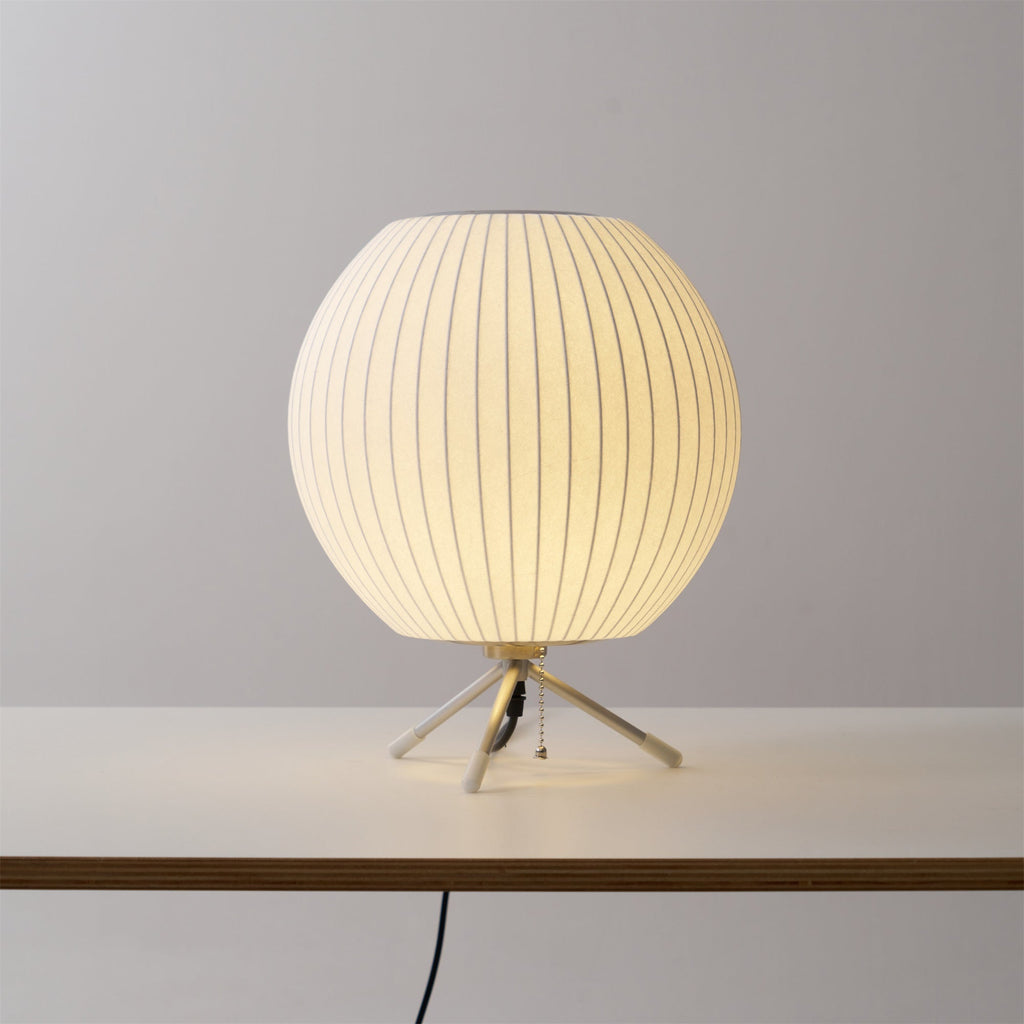 Table Lamp with Silver Base — Table Lamp | Maison Monashee — view 104