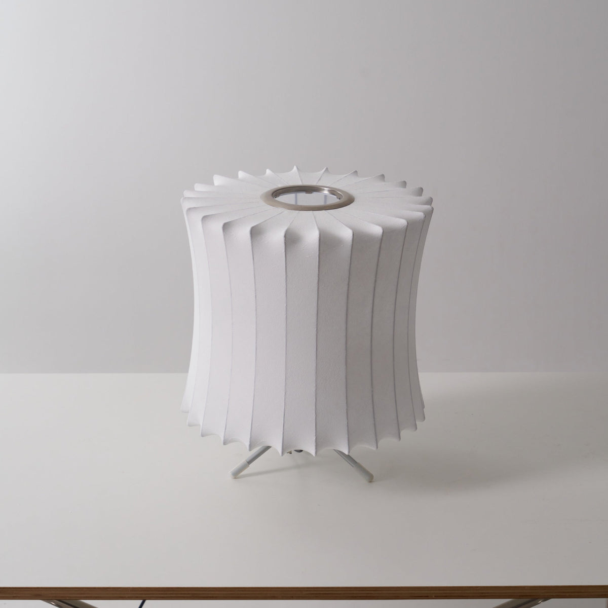 Table Lamp with Silver Base — Table Lamp | Maison Monashee — view 109