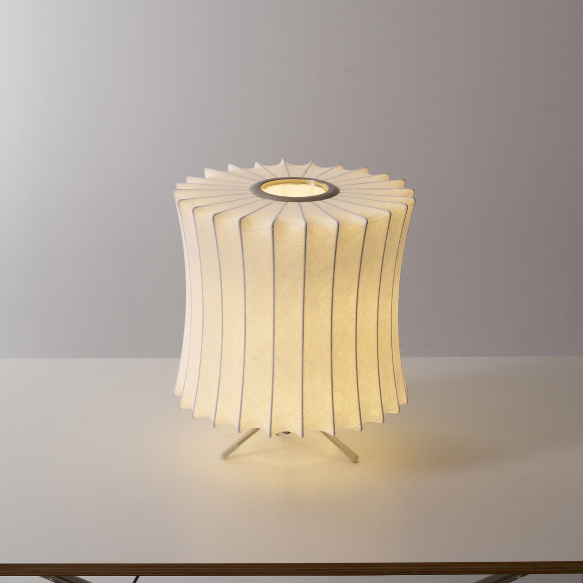 Table Lamp with Silver Base — Table Lamp | Maison Monashee — view 110