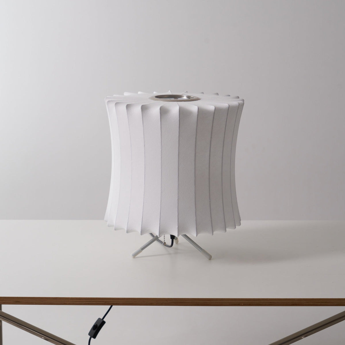 Table Lamp with Silver Base — Table Lamp | Maison Monashee — view 111
