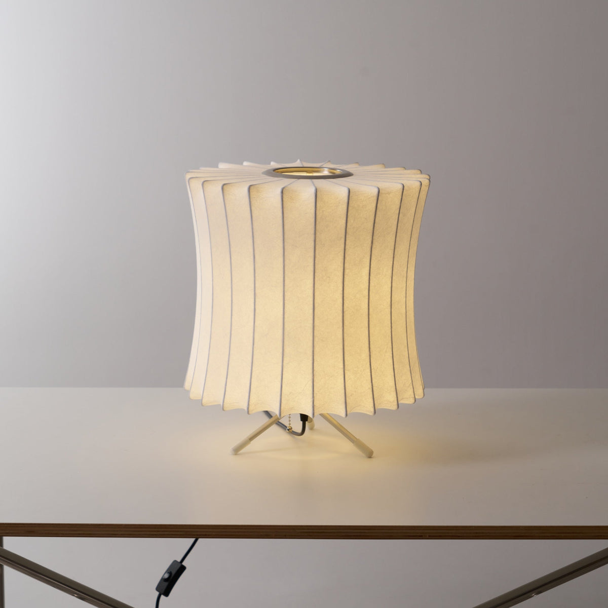 Table Lamp with Silver Base — Table Lamp | Maison Monashee — view 112