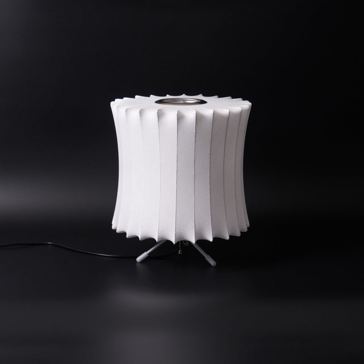 Table Lamp with Silver Base — Table Lamp | Maison Monashee — view 116