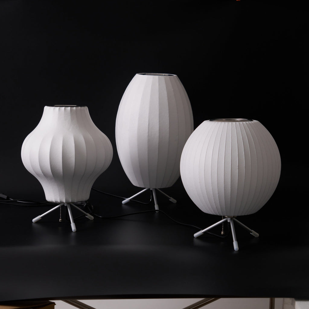 Table Lamp with Silver Base — Table Lamp | Maison Monashee — view 19