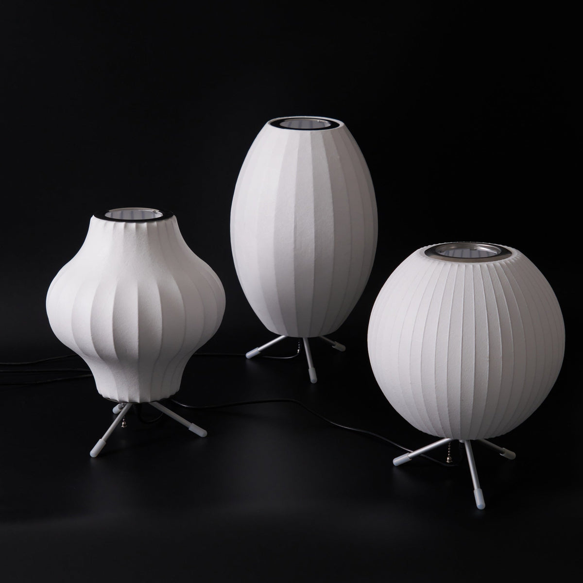 Table Lamp with Silver Base — Table Lamp | Maison Monashee — view 132