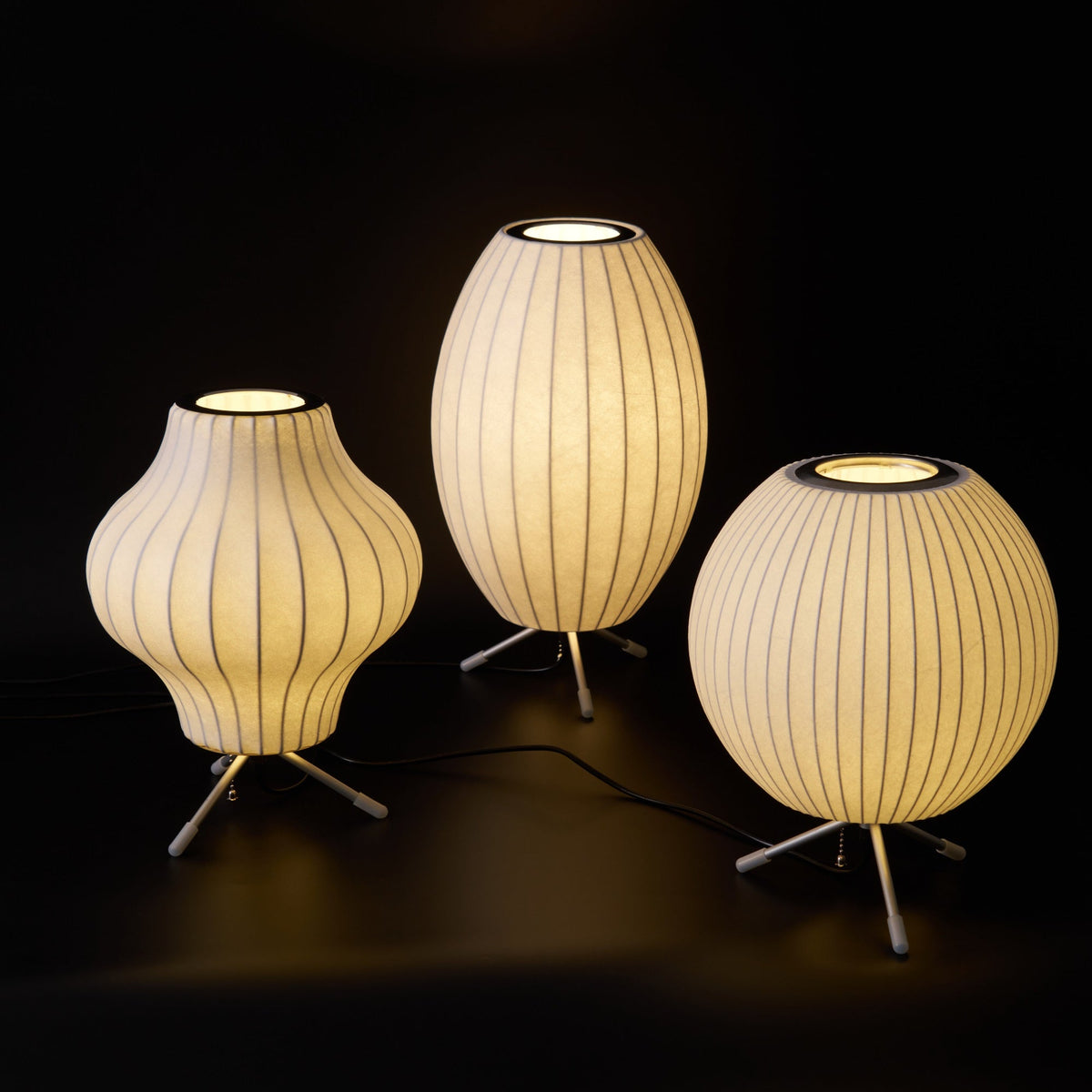Table Lamp with Silver Base — Table Lamp | Maison Monashee — view 133