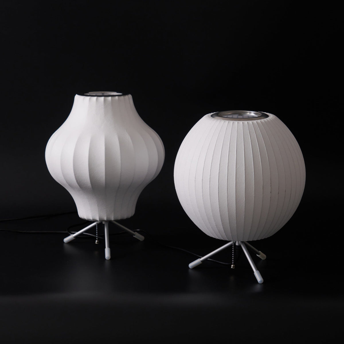 Table Lamp with Silver Base — Table Lamp | Maison Monashee — view 135