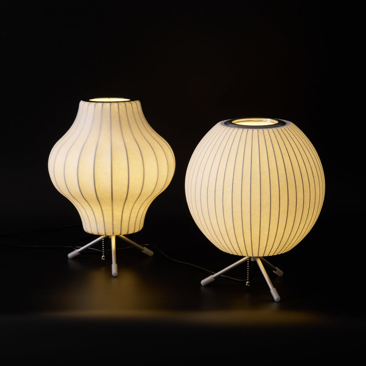 Table Lamp with Silver Base — Table Lamp | Maison Monashee — view 136