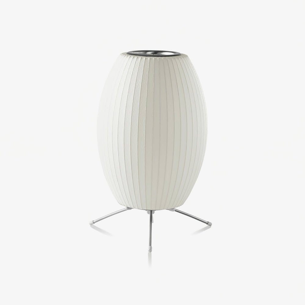 Table Lamp with Silver Base — Table Lamp | Maison Monashee