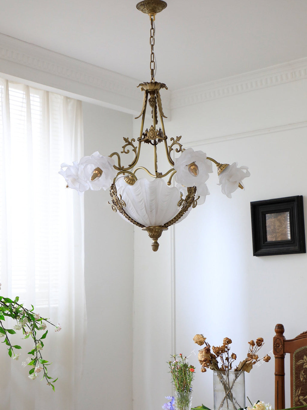 Center Bowl Chandelier — Chandelier | Maison Monashee — view 21