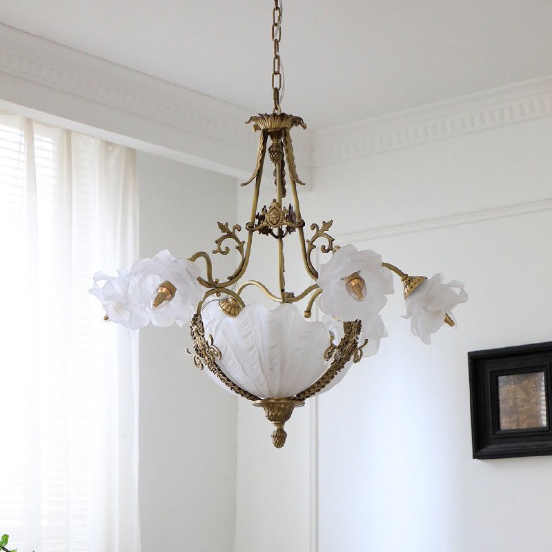 Center Bowl Chandelier — Chandelier | Maison Monashee — view 10