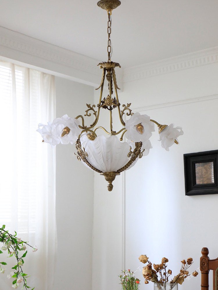 Center Bowl Chandelier — Chandelier | Maison Monashee — view 11