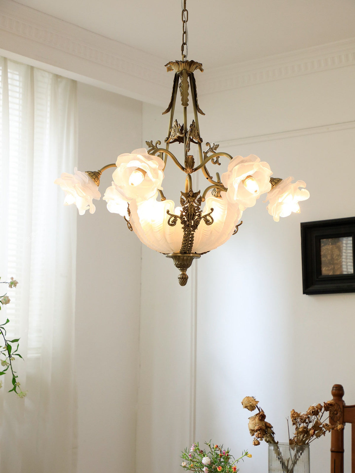 Center Bowl Chandelier — Chandelier | Maison Monashee — view 12