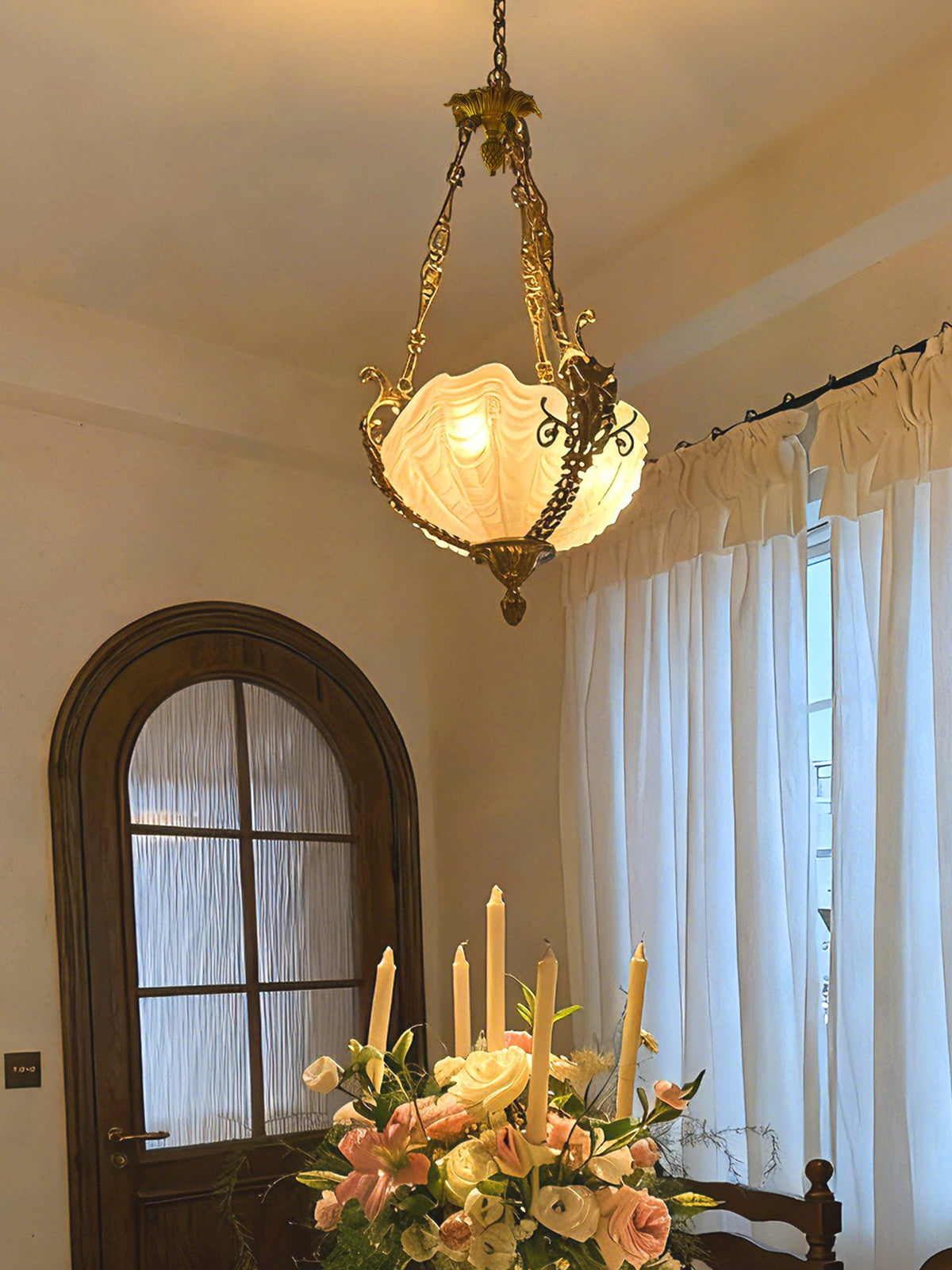 Center Bowl Chandelier — Chandelier | Maison Monashee — view 15