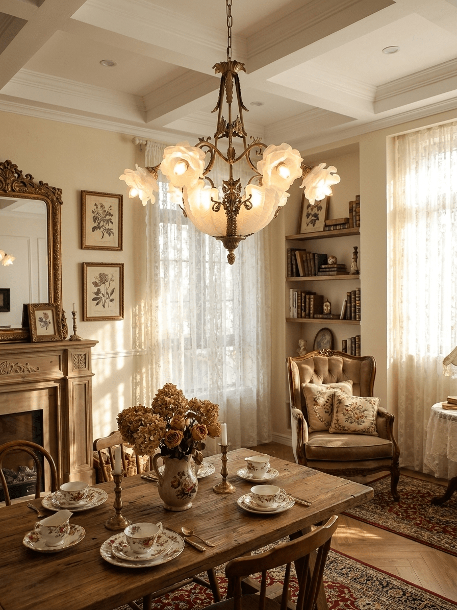 Center Bowl Chandelier — Chandelier | Maison Monashee — view 8