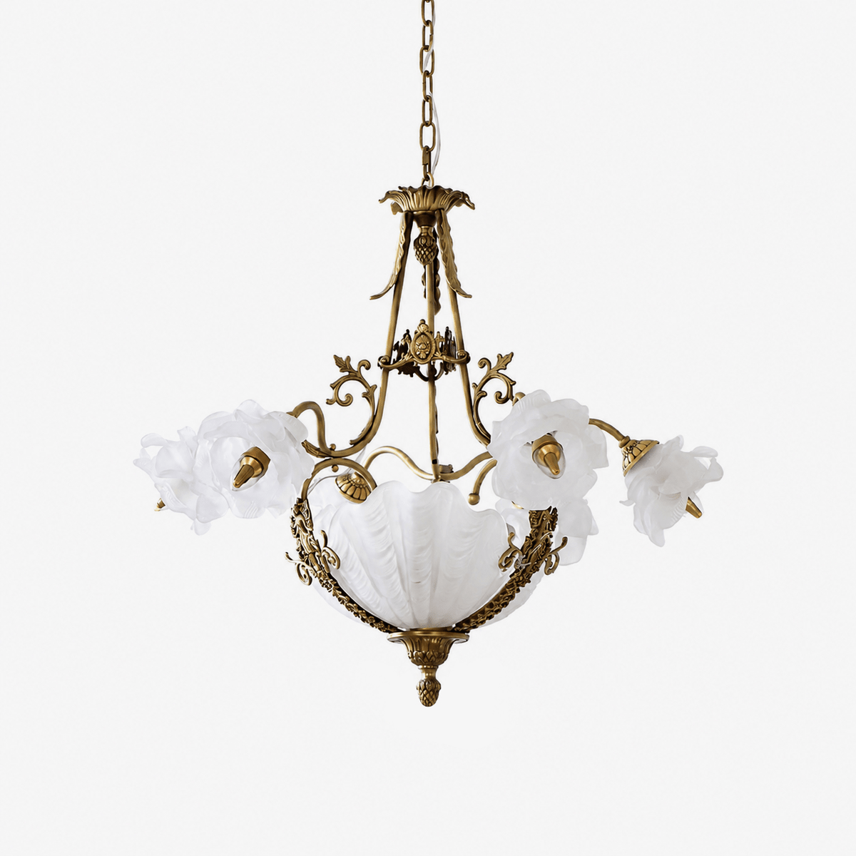 Center Bowl Chandelier — Chandelier | Maison Monashee
