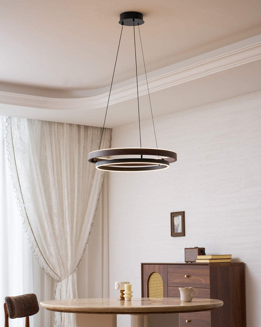 2 Ring Pendant Light — Pendant Light | Maison Monashee — view 21