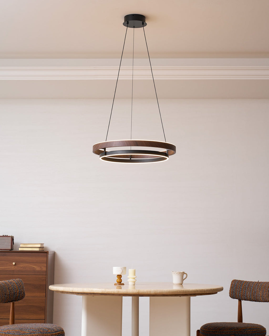 2 Ring Pendant Light — Pendant Light | Maison Monashee — view 23