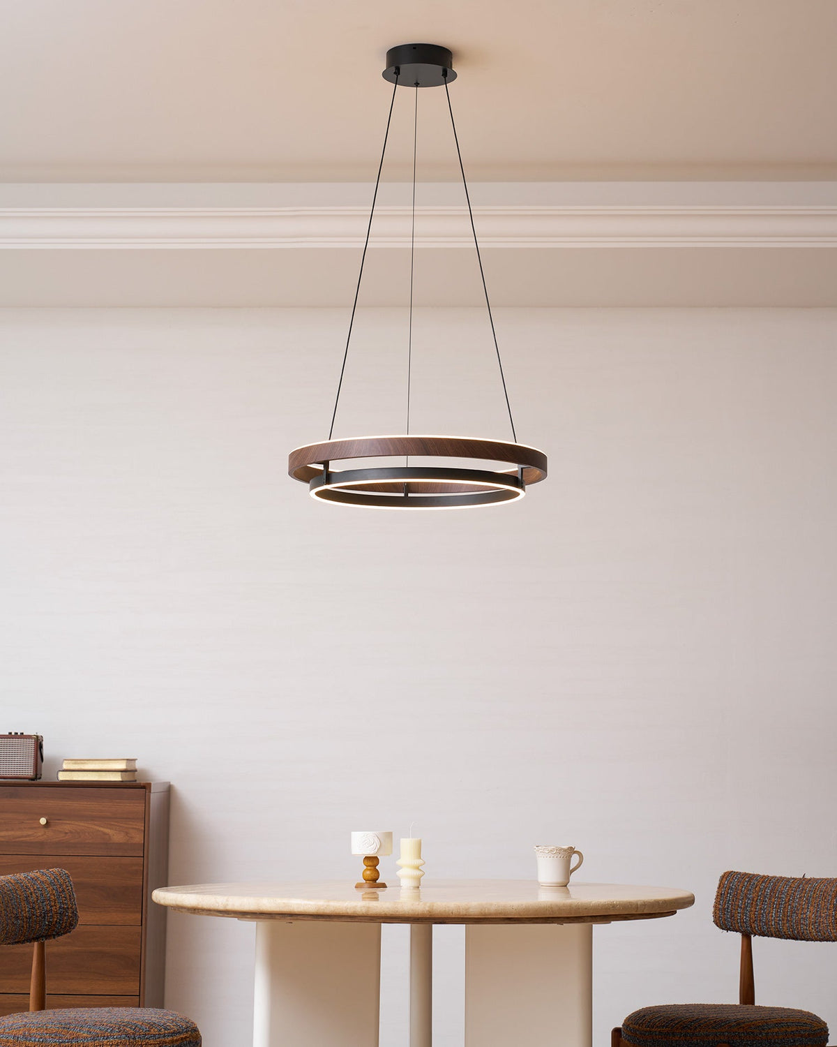 2 Ring Pendant Light — Pendant Light | Maison Monashee — view 23