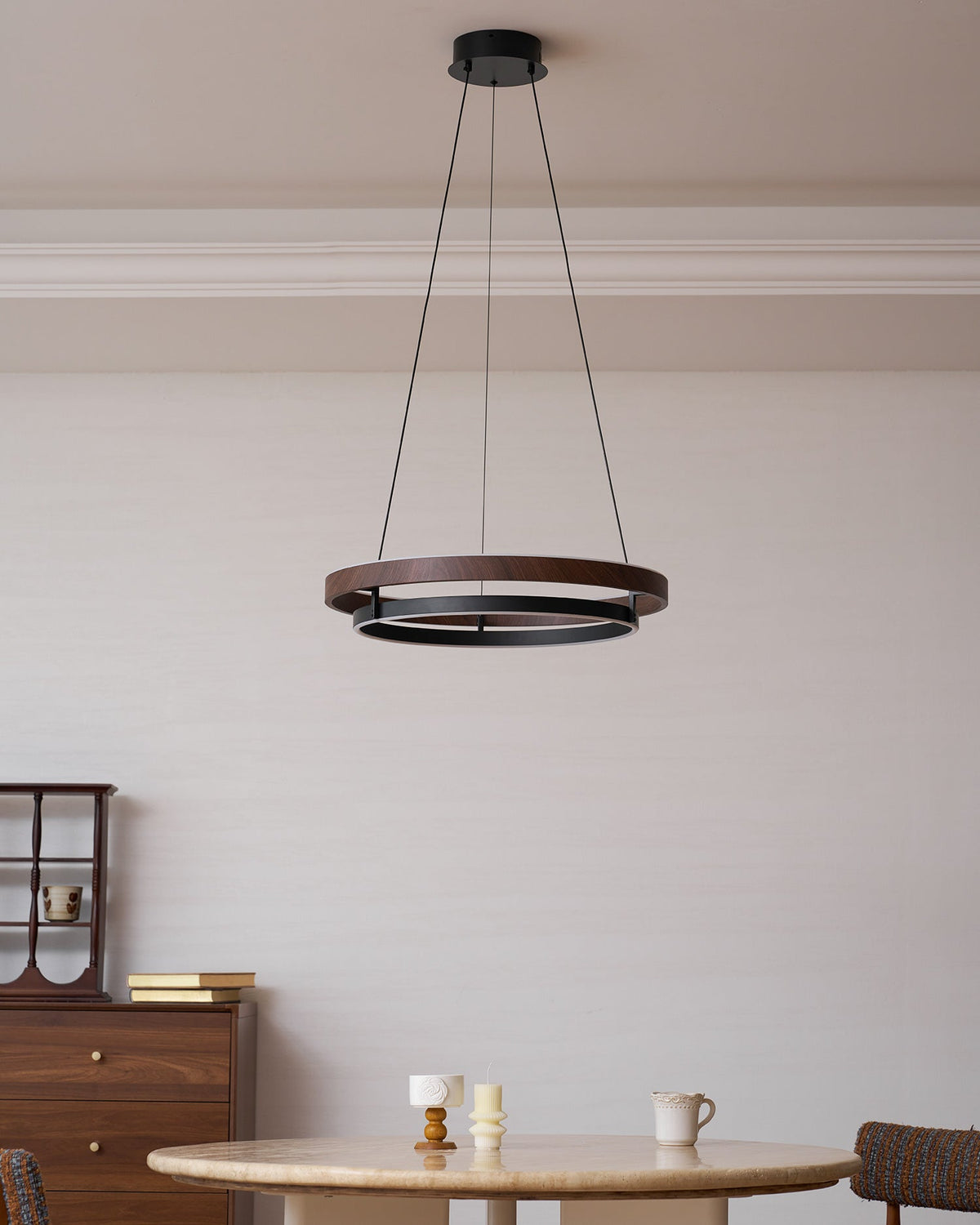 2 Ring Pendant Light — Pendant Light | Maison Monashee — view 38
