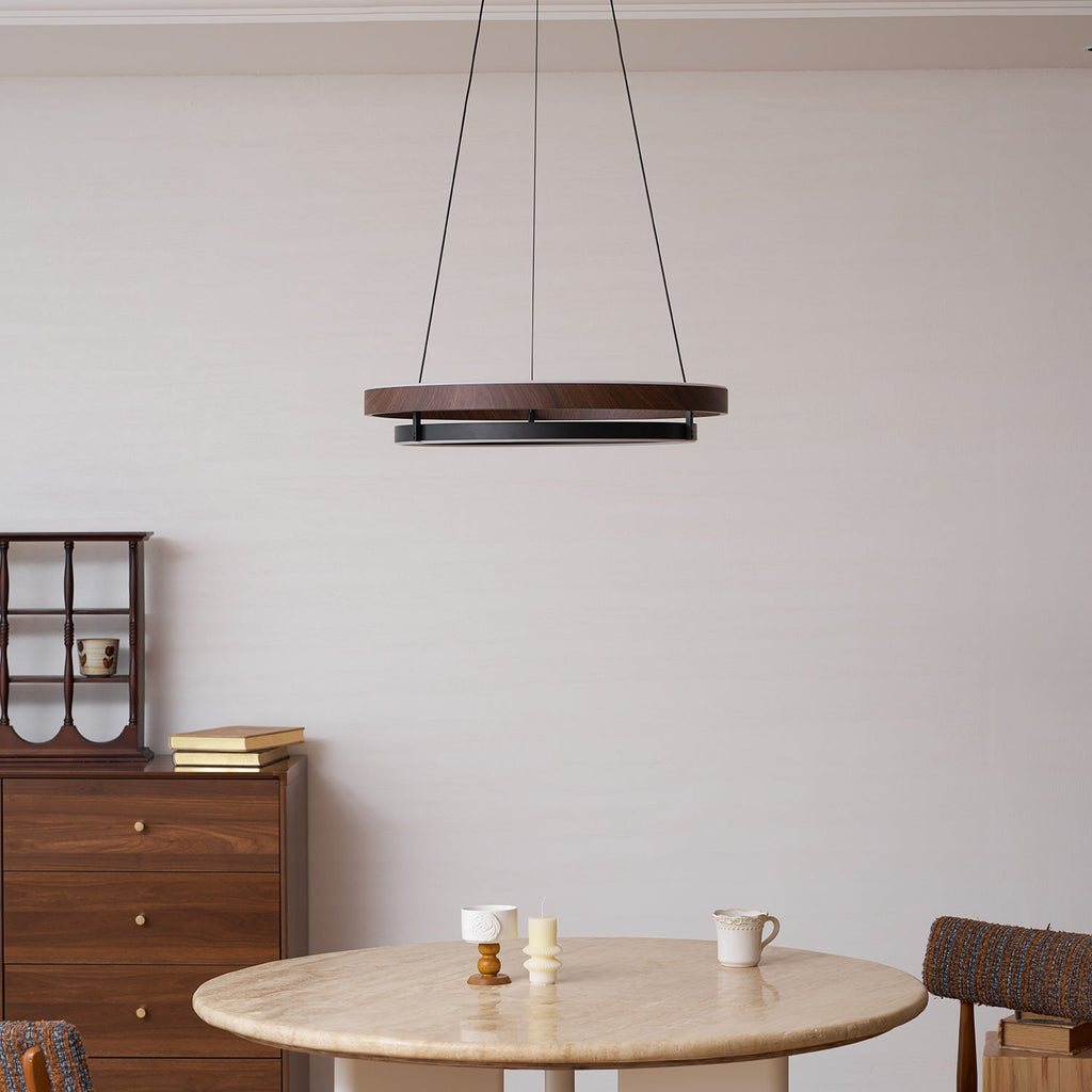2 Ring Pendant Light — Pendant Light | Maison Monashee — view 3