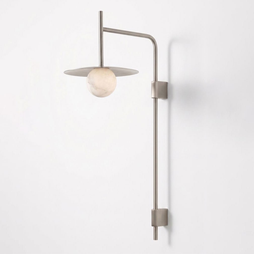 Long Brass Sconce — Wall Sconce | Maison Monashee — view 11