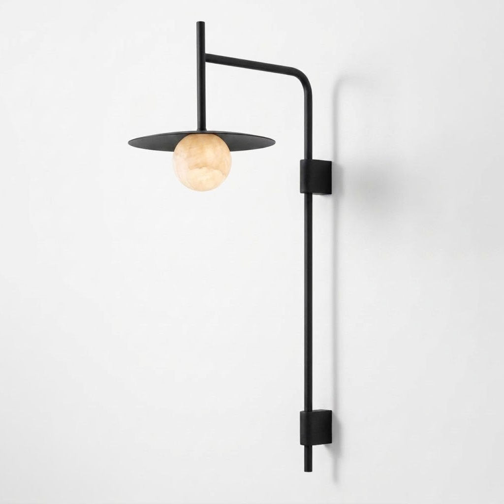Long Brass Sconce — Wall Sconce | Maison Monashee — view 13