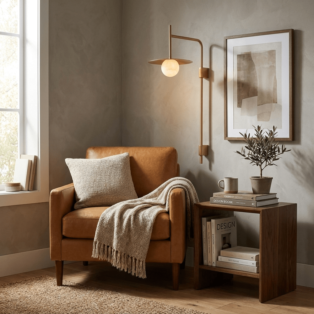 Long Brass Sconce — Wall Sconce | Maison Monashee — view 8