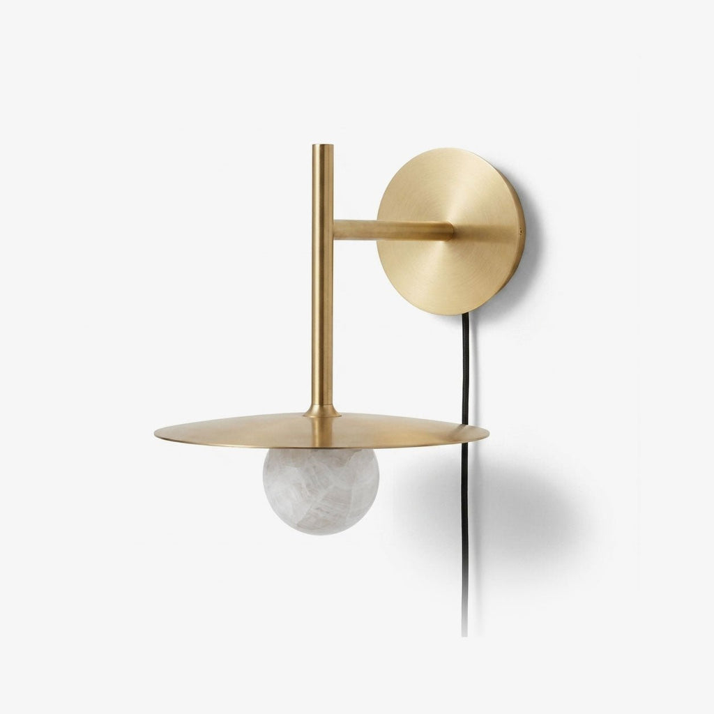 Alabaster Sconce Light Fixture — Wall Sconce | Maison Monashee