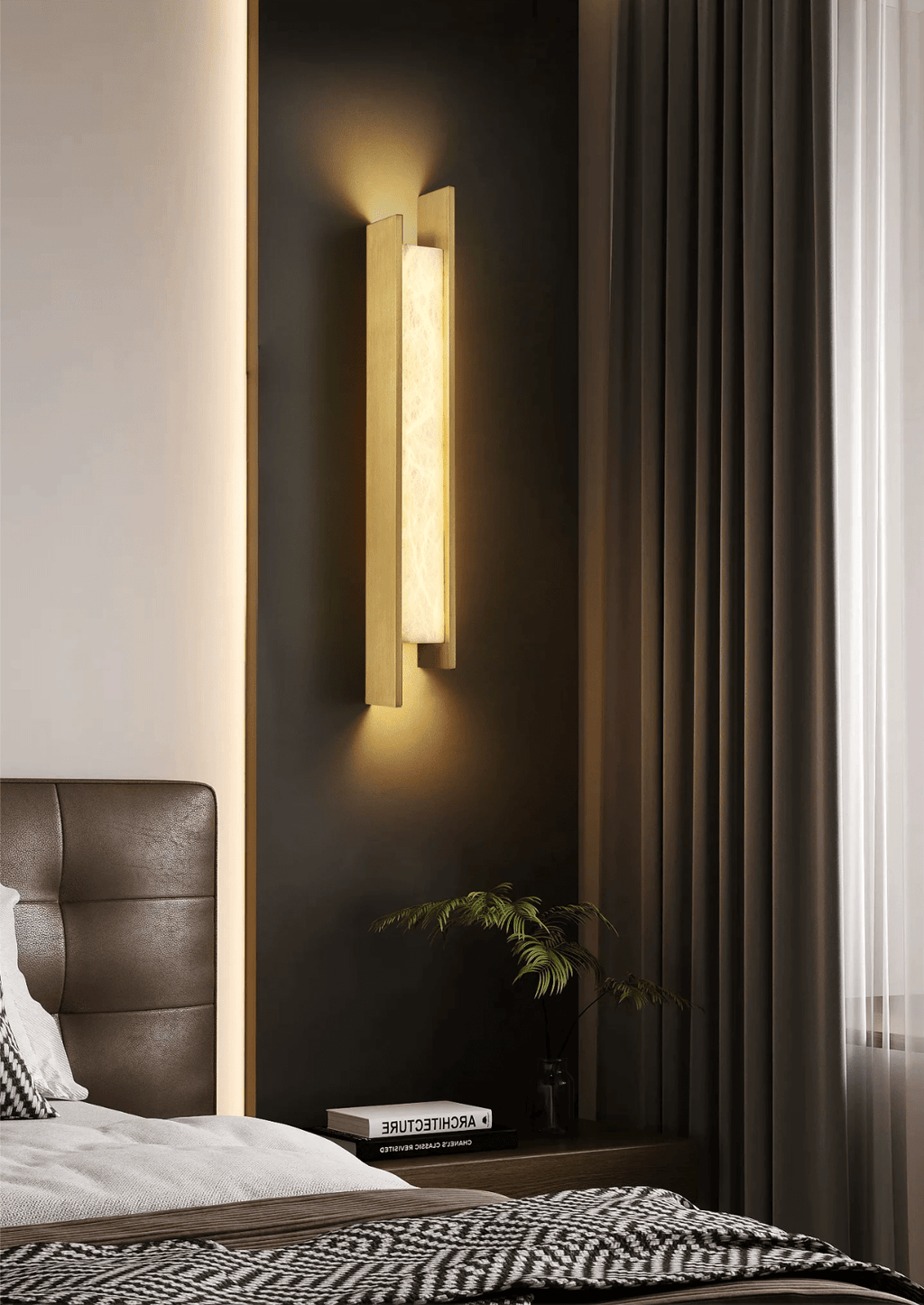 Linear Sconce Lighting — Wall Sconce | Maison Monashee — view 7