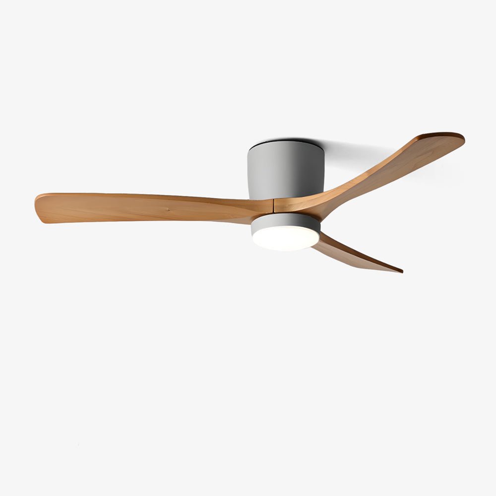 Grey Ceiling Fan with Light — Ceiling Fan | Maison Monashee