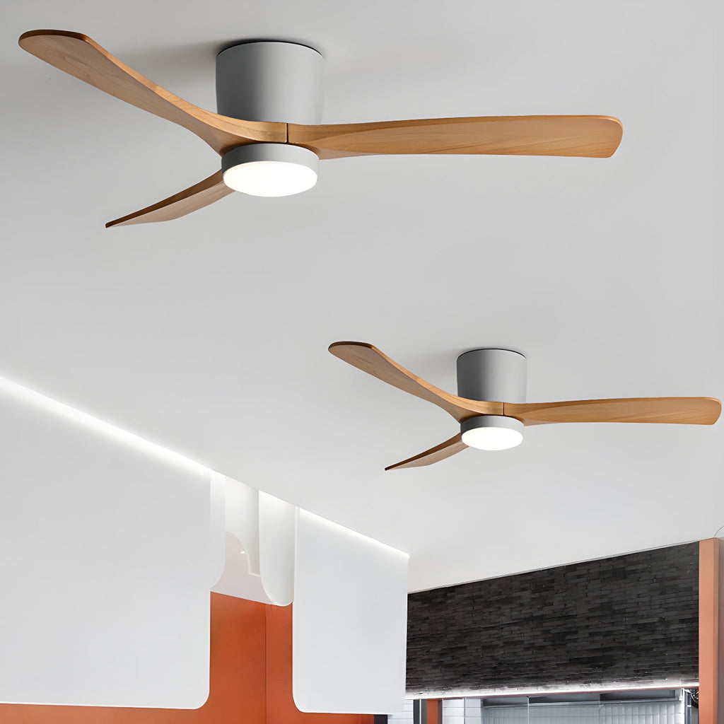 Grey Ceiling Fan with Light — Ceiling Fan | Maison Monashee — view 19