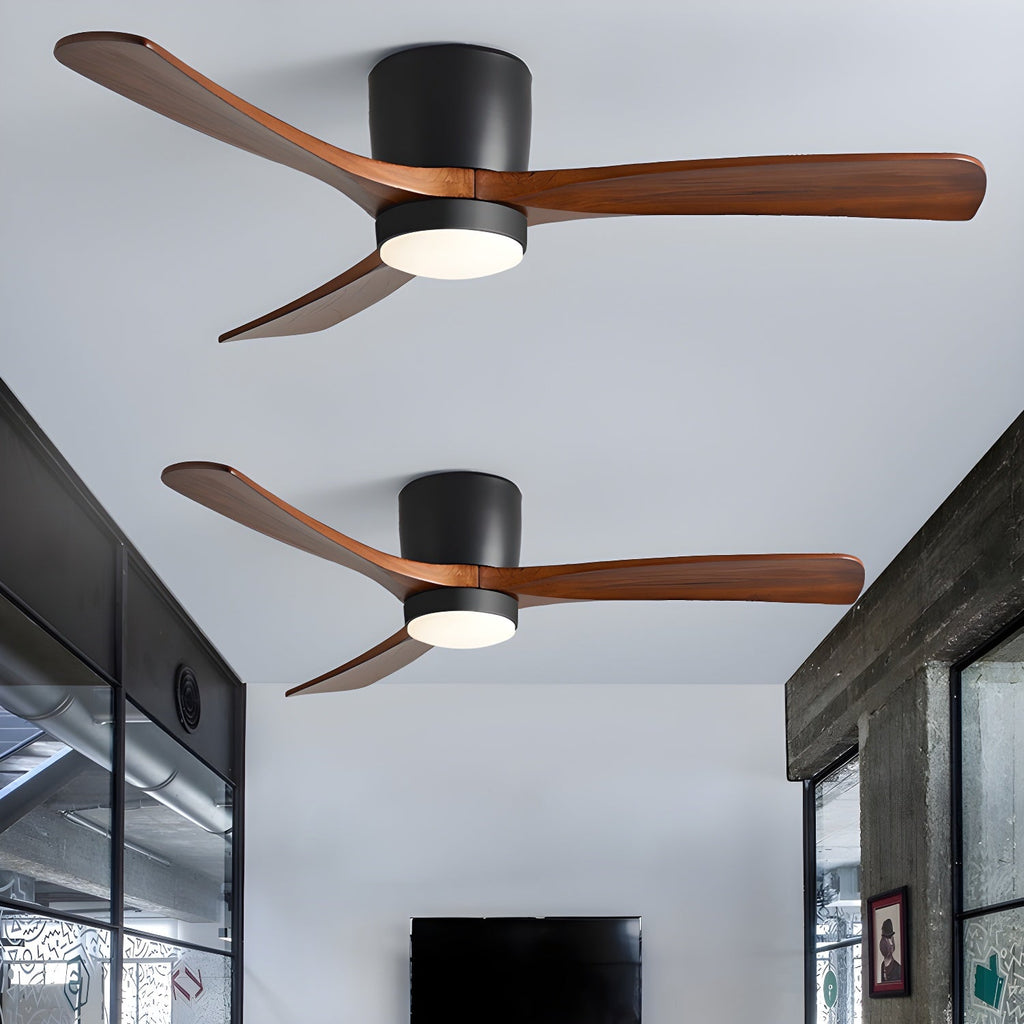 Grey Ceiling Fan with Light — Ceiling Fan | Maison Monashee — view 21