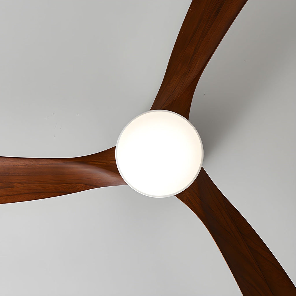 Grey Ceiling Fan with Light — Ceiling Fan | Maison Monashee — view 44