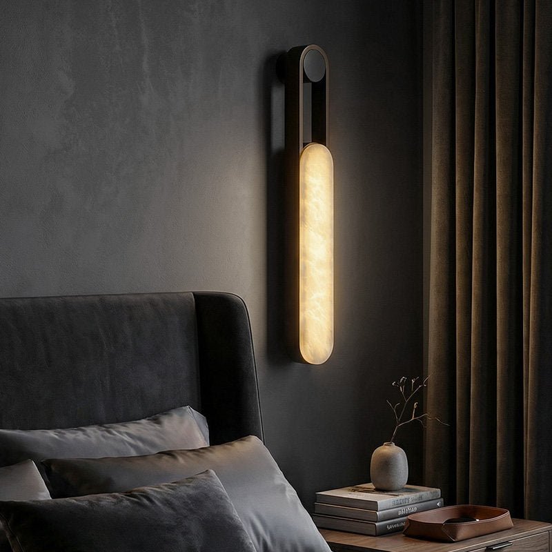 Alabaster Sconce Light — Wall Sconce | Maison Monashee — view 4