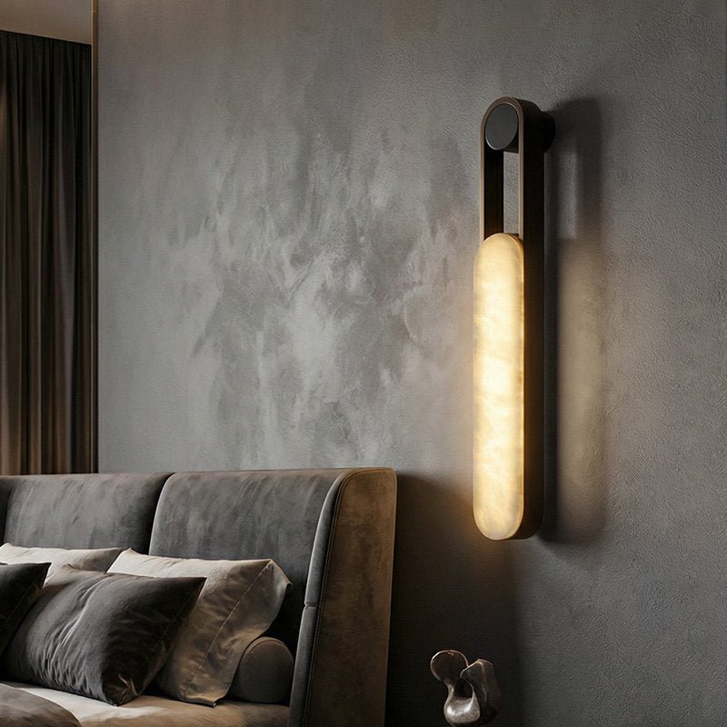 Alabaster Sconce Light — Wall Sconce | Maison Monashee — view 5