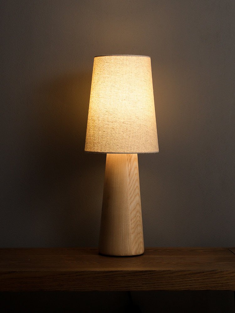 Wood Base Table Lamp — Table Lamp | Maison Monashee — view 12