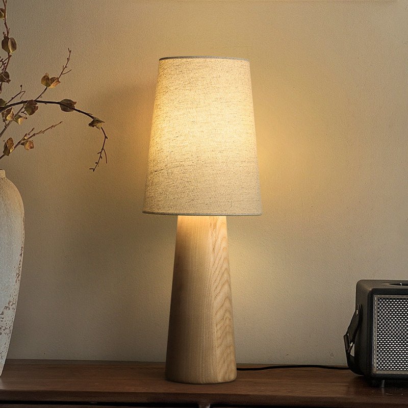 Wood Base Table Lamp — Table Lamp | Maison Monashee — view 21