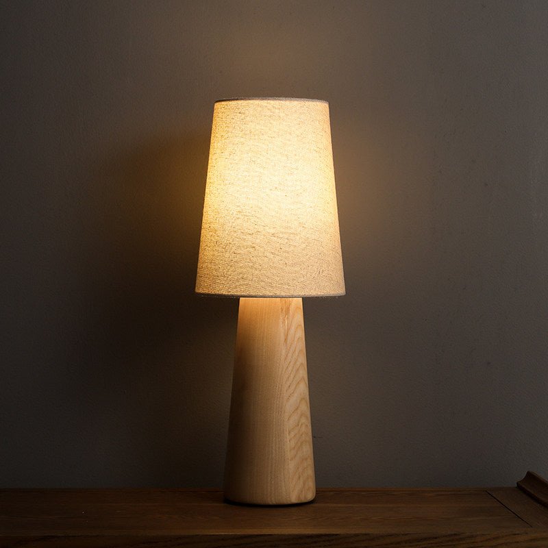 Wood Base Table Lamp — Table Lamp | Maison Monashee — view 22