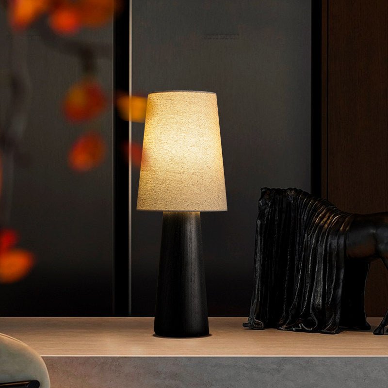 Wood Base Table Lamp — Table Lamp | Maison Monashee — view 24