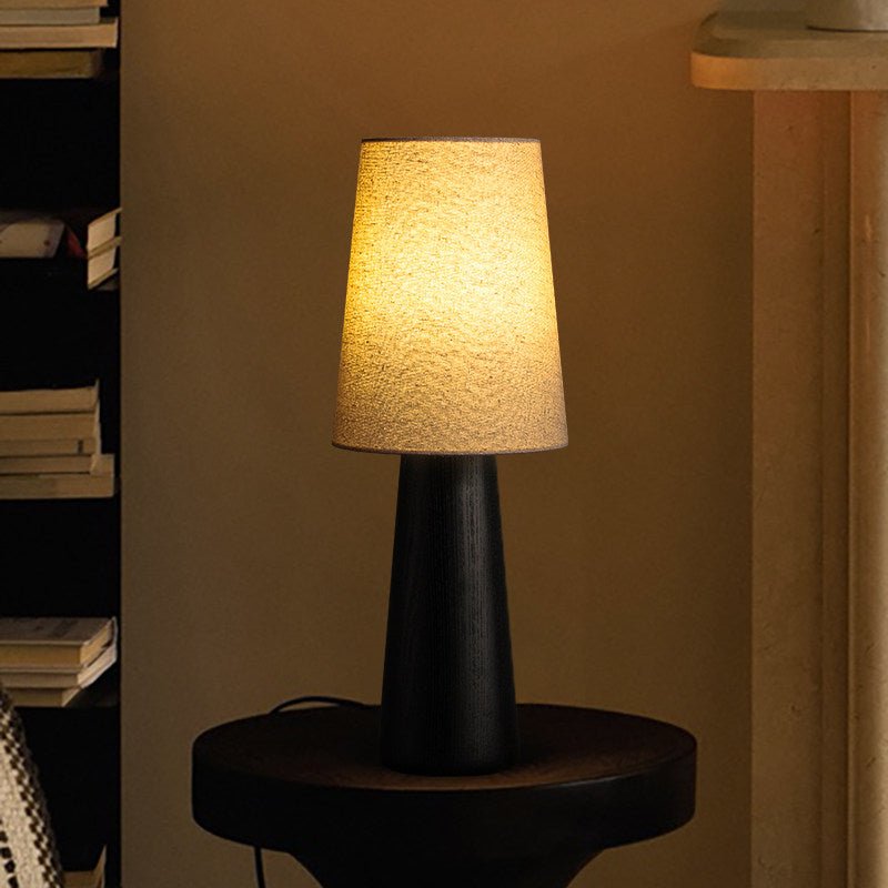 Wood Base Table Lamp — Table Lamp | Maison Monashee — view 5