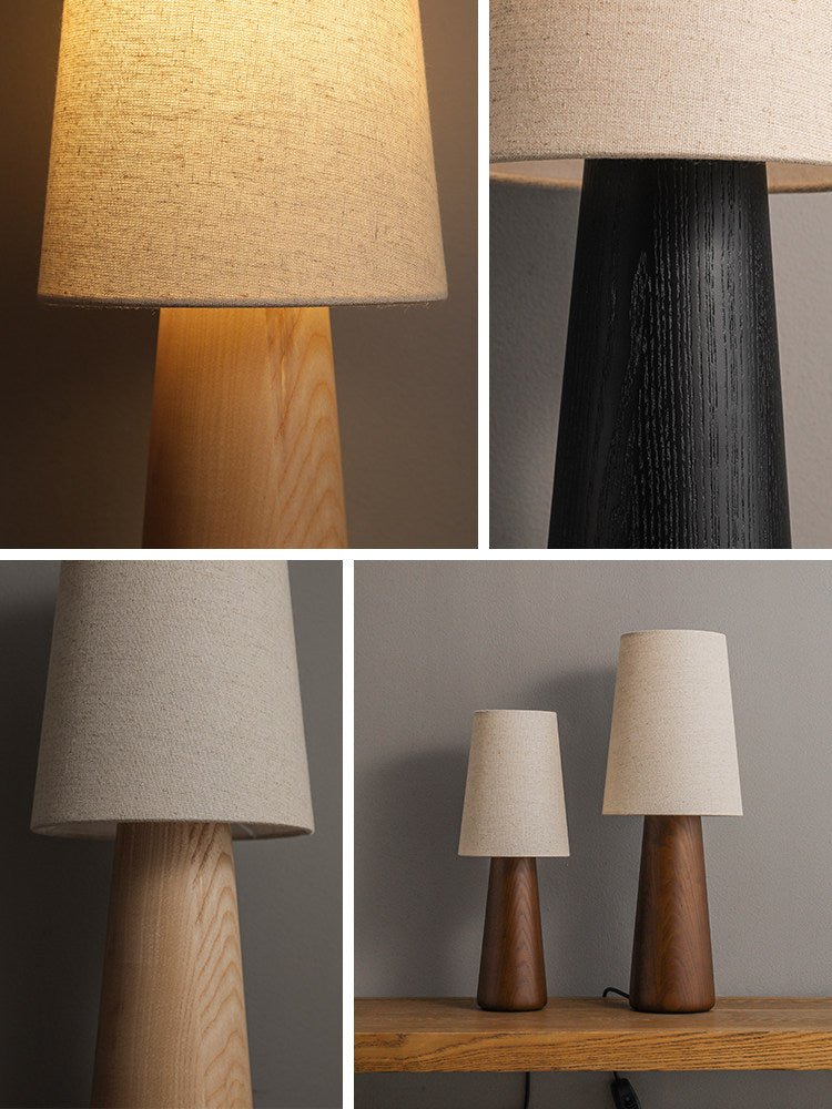 Wood Base Table Lamp — Table Lamp | Maison Monashee — view 13