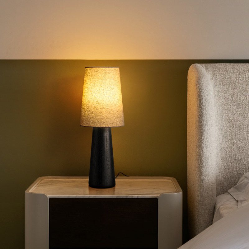 Wood Base Table Lamp — Table Lamp | Maison Monashee — view 10