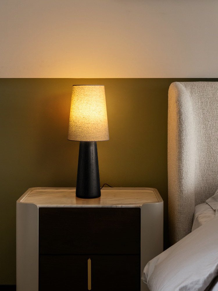 Wood Base Table Lamp — Table Lamp | Maison Monashee — view 14