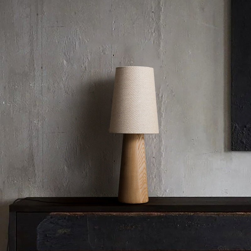 Wood Base Table Lamp — Table Lamp | Maison Monashee — view 16