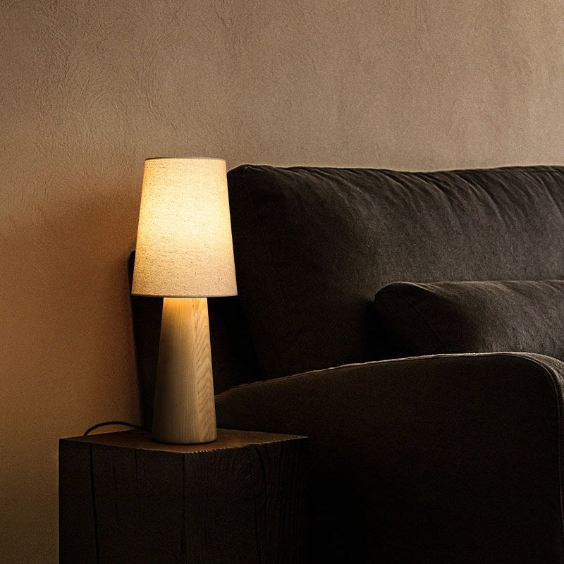 Wood Base Table Lamp — Table Lamp | Maison Monashee — view 17