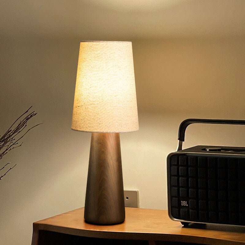 Wood Base Table Lamp — Table Lamp | Maison Monashee — view 20