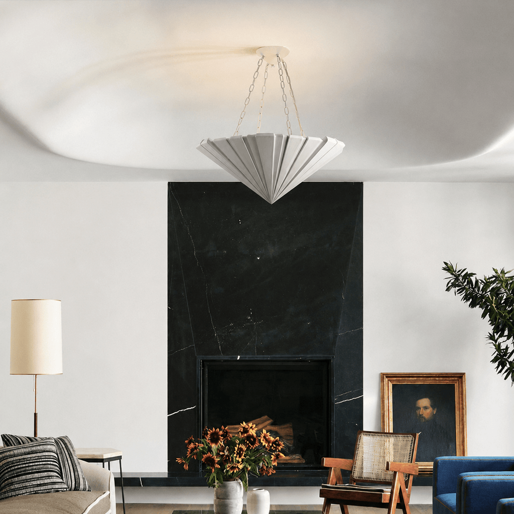 Alabaster Bronze Chandelier — Chandelier | Maison Monashee — view 3